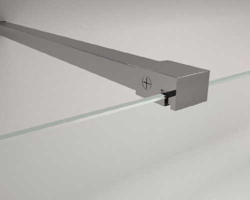 FIKSATOR ZA WALK-IN STIJENU 105cm KROM okomiti i horizontalni