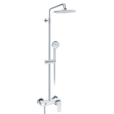 STOLZ MJEŠALICA ZA TUŠ KADU sa usponskim i ruč.tušem (kružna ruža d.220mm)